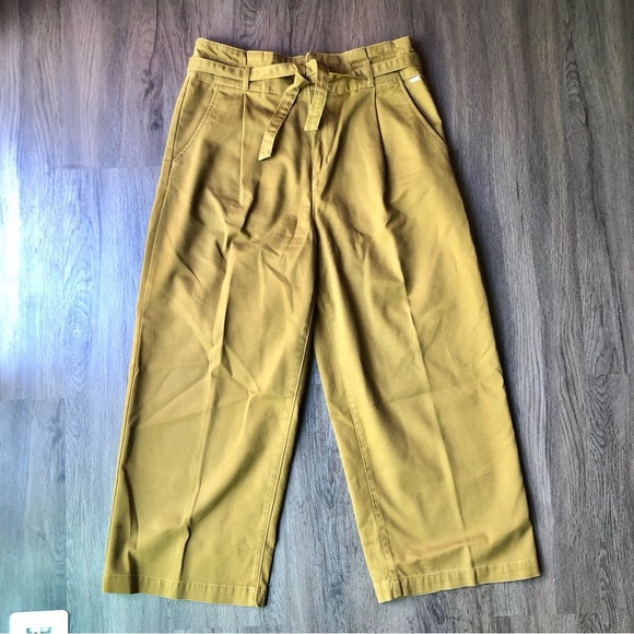 Scotch & Soda Maison Scotch Wide Leg Crop Pants 32x25 Career Contemporary - Picture 1 of 12